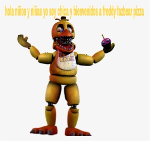 Jolly Wiki - Fnaf Withered Chica Full Body, HD Png Download , Transparent  Png Image - PNGitem