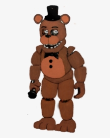 Unwithered Hallway Old Animatronics Pinterest Five - Fnaf Fixed Golden Freddy, HD Png Download, Transparent PNG