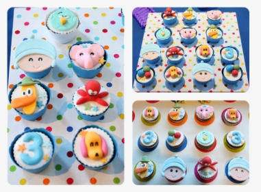 Tarta Pocoyo 3 Años - Cupcake, HD Png Download, Transparent PNG