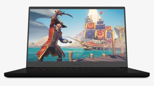 Laptop Running Sea Of Thieves - Sea Dog Set Sea Of Thieves, HD Png Download, Transparent PNG