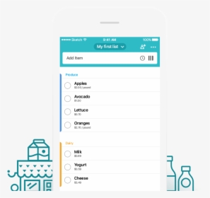 Shopping List App, HD Png Download, Transparent PNG