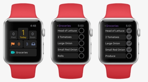 Grocery Shopping With Omnifocus - Omnifocus Apple Watch, HD Png Download, Transparent PNG