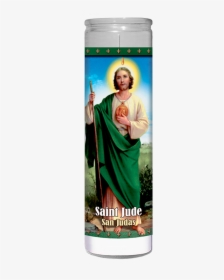 St Jude Green Wax Candle, HD Png Download, Transparent PNG