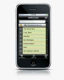 Grocerylist Iphone - Login Teamviewer In Iphone, HD Png Download, Transparent PNG