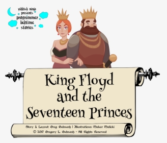 King Floyd And The Seventeen Princes - Cartoon, HD Png Download, Transparent PNG