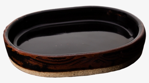Planter Handmade Pottery In Earth Tones And Red W/black - Serving Tray, HD Png Download, Transparent PNG