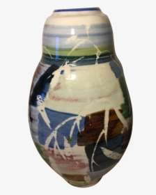 Vintage Studio Vase Chairish - Blue And White Porcelain, HD Png Download, Transparent PNG