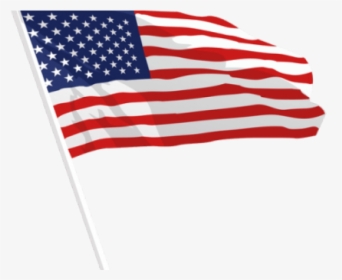 Free Drawn American Flag - Clip Art American Flag Transparent, HD Png Download, Transparent PNG