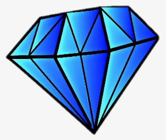 #diamond #diamonds #blue #tumblr - Diamond Clipart, HD Png Download, Transparent PNG
