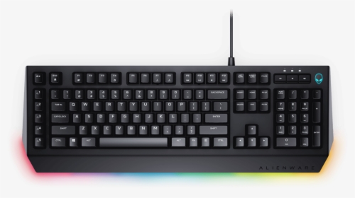 Alienware Advanced Gaming Keyboard Aw568, HD Png Download, Transparent PNG