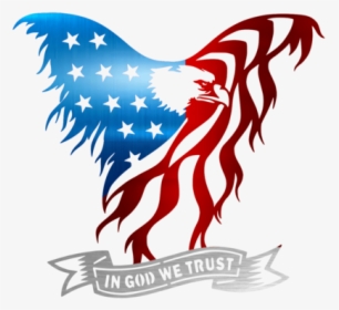 American Flag Eagle Clipart, HD Png Download, Transparent PNG