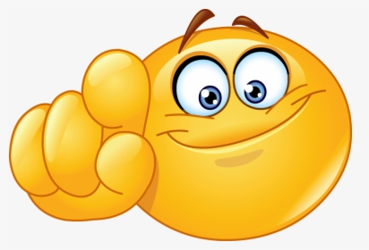 Pointing At You Png - Smiley Face Pointing Finger, Transparent Png, Transparent PNG