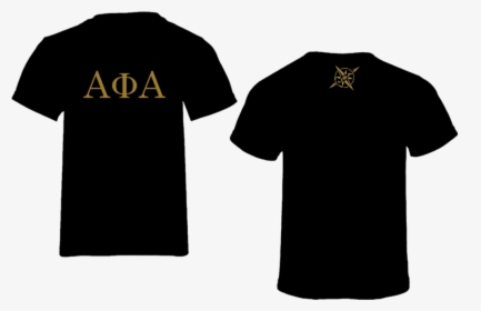 Alpha Phi Alpha Letter Shirt - T-shirt, HD Png Download, Transparent PNG