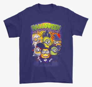 Cute Minions In Costume Despicable Me Halloween Shirts - Happy Halloween Pics Minions, HD Png Download, Transparent PNG