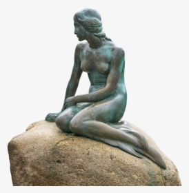 Little-merma#3689540 - Little Mermaid Statue, HD Png Download, Transparent PNG