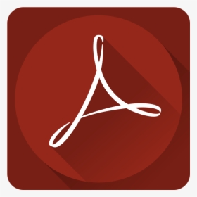 Acrobat Icon - Transparent Background Pdf Logo, HD Png Download, Transparent PNG