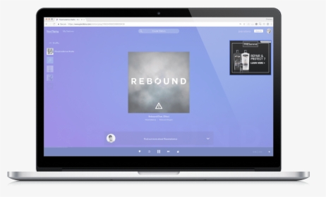 Spotify Macbook - Led-backlit Lcd Display, HD Png Download, Transparent PNG