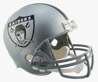 Oakland Raiders Vsr4 Replica Throwback Helmet - Oakland Raiders Helmet, HD Png Download, Transparent PNG