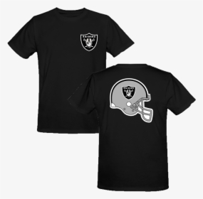 Oakland Raiders Majestic Nfl Helmet Logo T-shirt Black - New England Patriots Helmet Tshirt, HD Png Download, Transparent PNG