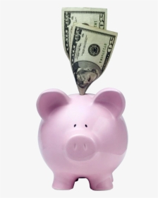 Piggy Bank Png - Putting Money In Piggy Bank, Transparent Png, Transparent PNG