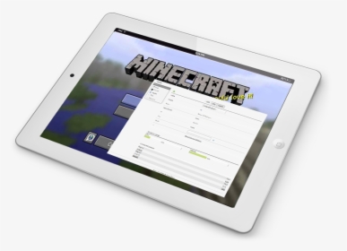 The7-ipad - Ipad With Minecraft Png, Transparent Png, Transparent PNG