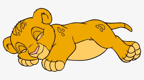 Transparent Lion King Simba Png - Baby Simba Clipart, Png Download, Transparent PNG