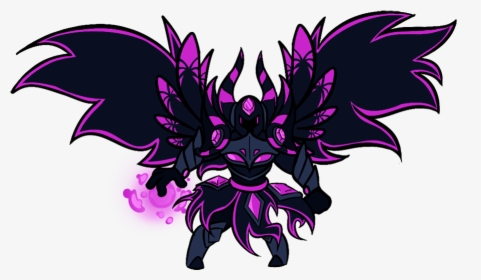 Nickwoz Has Been Challenging Folks To Do Certain Shovel - Winged Black Knight Shovel Knight, HD Png Download, Transparent PNG
