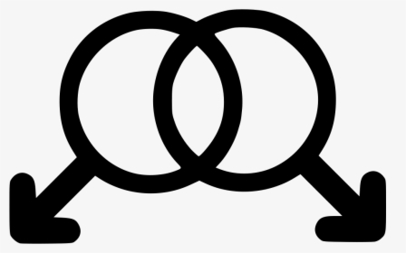 Gay Symbol Png - Simbolo Femenino Y Masculino Significado, Transparent Png, Transparent PNG