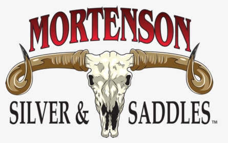 Mortenson Silver And Saddles Logo 900transp, HD Png Download, Transparent PNG
