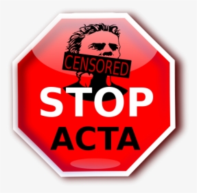 Kraken Clip Art Download - Stop Acta, HD Png Download, Transparent PNG