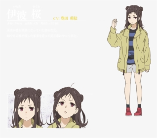 Sakura - Beyond The Boundary Characters, HD Png Download, Transparent PNG