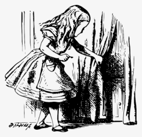 Alice In Wonderland 30327 640 - Alice In Wonderland Original Illustration, HD Png Download, Transparent PNG