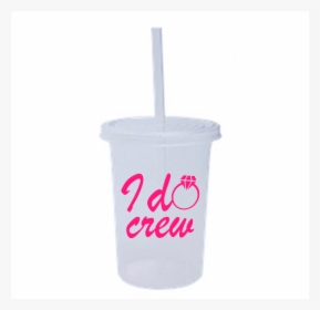 Vaso Modelo I Do Crew - Drinking Straw, HD Png Download, Transparent PNG