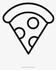 Pizza Dibujo Png, Transparent Png, Transparent PNG