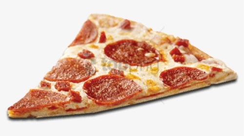 Thin Crust Pepperoni Pizza Slice, HD Png Download, Transparent PNG