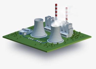 Nuclear Power Plant, HD Png Download, Transparent PNG