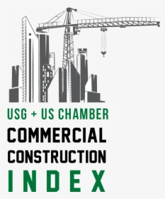 Commercial Construction Index Logo - Crane, HD Png Download, Transparent PNG