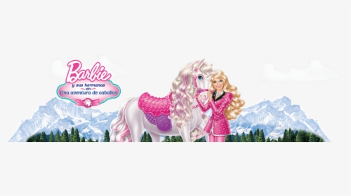 Barbie With Pony Background, HD Png Download, Transparent PNG