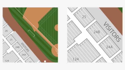 Raster Tiles - Baseball Field, HD Png Download, Transparent PNG