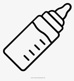 Baby Bottle Coloring Page - Free Hand Wash Icon, HD Png Download, Transparent PNG