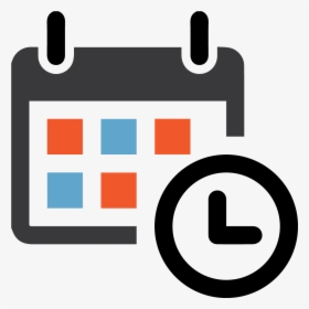 Hours - Calendar And Time Icon, HD Png Download, Transparent PNG