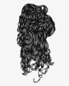 Curly Hair Png Vector, Transparent Png, Transparent PNG