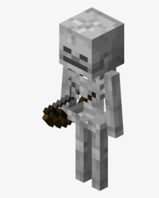 Minecraft Skeleton, HD Png Download, Transparent PNG
