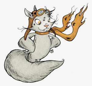 Flying Squirrel - Color - Cartoon, HD Png Download, Transparent PNG