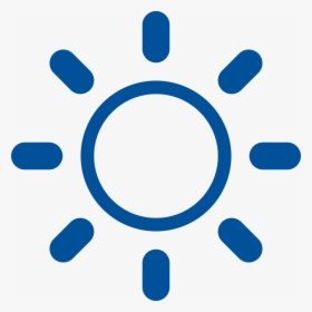 Sun Svg Flat Icon, HD Png Download, Transparent PNG