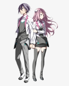 School Anime W Op Mc, HD Png Download, Transparent PNG
