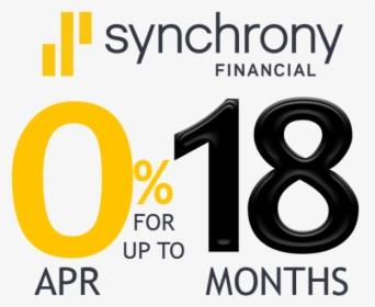 Synchrony Financial 0% Apr For Up To 18 Months - 0% Financing 18 Months, HD Png Download, Transparent PNG