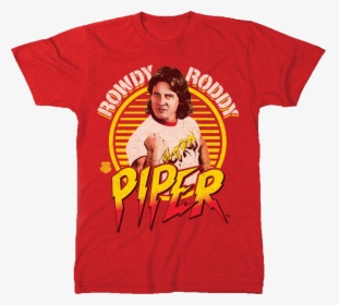 Hot Rod Rowdy Roddy Piper T-shirt - Active Shirt, HD Png Download, Transparent PNG