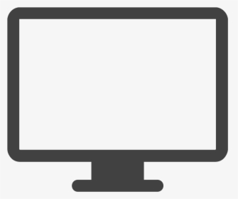 Tv Monitor Icon Clipart , Png Download - Monitor Symbol Png, Transparent Png, Transparent PNG