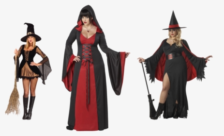 Background Witch Transparent - Sexy Witch Red Costume, HD Png Download, Transparent PNG